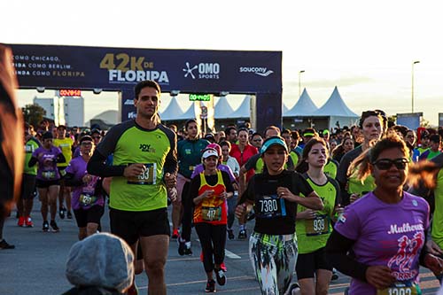 Maratona Internacional de Florianópolis movimenta a cidade no feriado de Corpus Christi / Foto: Huan Gomes